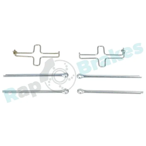 Zubehörsatz, Scheibenbremsbelag Vorderachse RAP BRAKES R-U0204 Bild Zubehörsatz, Scheibenbremsbelag Vorderachse RAP BRAKES R-U0204