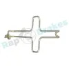 Zubehörsatz, Scheibenbremsbelag Vorderachse RAP BRAKES R-U0204 Bild Zubehörsatz, Scheibenbremsbelag Vorderachse RAP BRAKES R-U0204