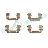 Zubehörsatz, Scheibenbremsbelag Vorderachse RAP BRAKES R-U0209