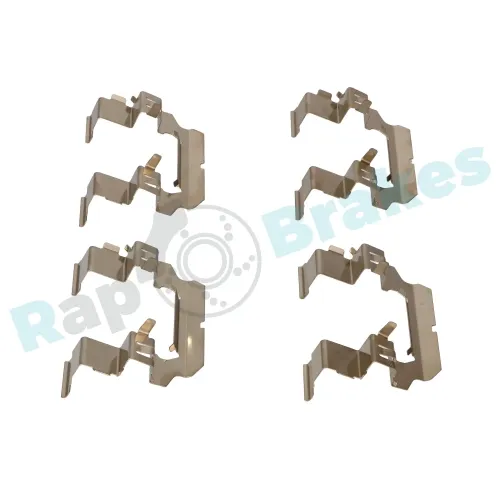 Zubehörsatz, Scheibenbremsbelag Vorderachse RAP BRAKES R-U0209 Bild Zubehörsatz, Scheibenbremsbelag Vorderachse RAP BRAKES R-U0209