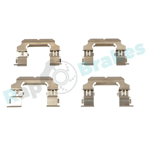 Zubehörsatz, Scheibenbremsbelag Vorderachse RAP BRAKES R-U0209 Bild Zubehörsatz, Scheibenbremsbelag Vorderachse RAP BRAKES R-U0209