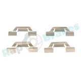 Zubehörsatz, Scheibenbremsbelag Hinterachse RAP BRAKES R-U0215