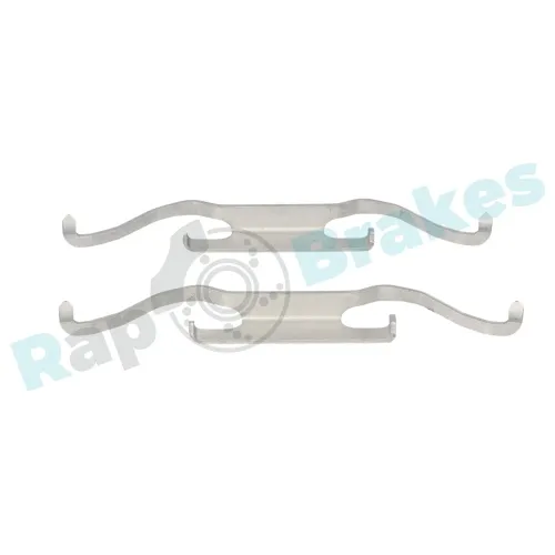 Zubehörsatz, Scheibenbremsbelag Vorderachse RAP BRAKES R-U0216 Bild Zubehörsatz, Scheibenbremsbelag Vorderachse RAP BRAKES R-U0216