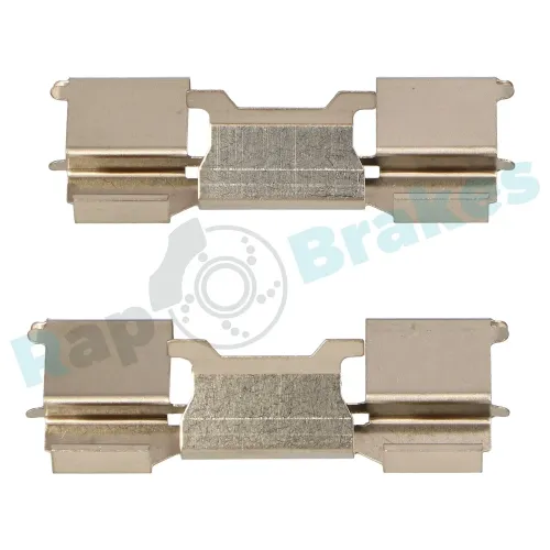 Zubehörsatz, Scheibenbremsbelag Vorderachse RAP BRAKES R-U0218 Bild Zubehörsatz, Scheibenbremsbelag Vorderachse RAP BRAKES R-U0218