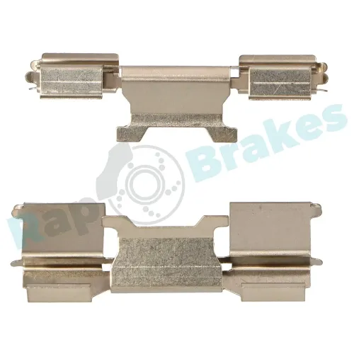 Zubehörsatz, Scheibenbremsbelag Vorderachse RAP BRAKES R-U0218 Bild Zubehörsatz, Scheibenbremsbelag Vorderachse RAP BRAKES R-U0218