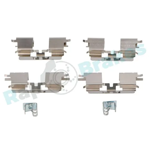 Zubehörsatz, Scheibenbremsbelag Hinterachse RAP BRAKES R-U0221 Bild Zubehörsatz, Scheibenbremsbelag Hinterachse RAP BRAKES R-U0221