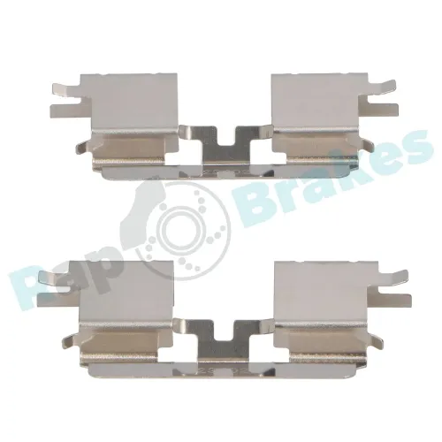Zubehörsatz, Scheibenbremsbelag Hinterachse RAP BRAKES R-U0221 Bild Zubehörsatz, Scheibenbremsbelag Hinterachse RAP BRAKES R-U0221