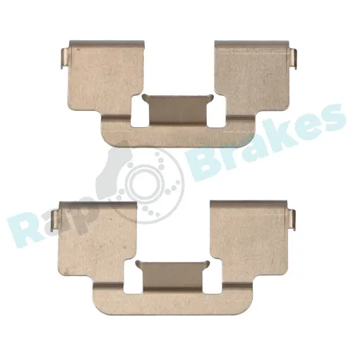 Zubehörsatz, Scheibenbremsbelag Hinterachse RAP BRAKES R-U0223 Bild Zubehörsatz, Scheibenbremsbelag Hinterachse RAP BRAKES R-U0223