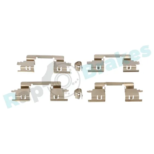 Zubehörsatz, Scheibenbremsbelag Vorderachse RAP BRAKES R-U0229 Bild Zubehörsatz, Scheibenbremsbelag Vorderachse RAP BRAKES R-U0229