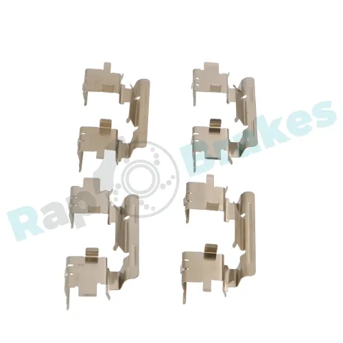 Zubehörsatz, Scheibenbremsbelag Vorderachse RAP BRAKES R-U0229 Bild Zubehörsatz, Scheibenbremsbelag Vorderachse RAP BRAKES R-U0229