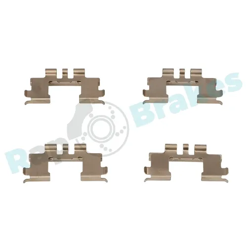 Zubehörsatz, Scheibenbremsbelag Vorderachse RAP BRAKES R-U0233 Bild Zubehörsatz, Scheibenbremsbelag Vorderachse RAP BRAKES R-U0233