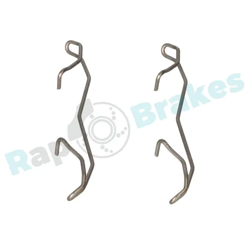 Zubehörsatz, Scheibenbremsbelag Vorderachse RAP BRAKES R-U0238 Bild Zubehörsatz, Scheibenbremsbelag Vorderachse RAP BRAKES R-U0238