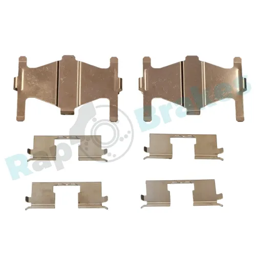 Zubehörsatz, Scheibenbremsbelag Hinterachse RAP BRAKES R-U0241 Bild Zubehörsatz, Scheibenbremsbelag Hinterachse RAP BRAKES R-U0241
