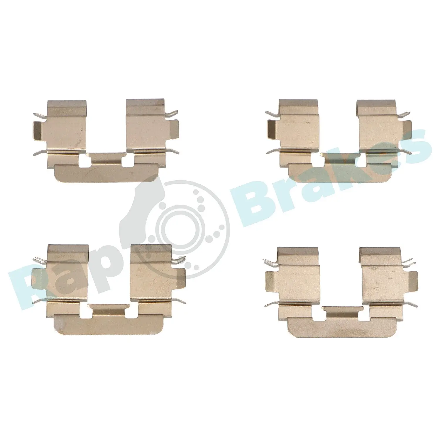 Zubehörsatz, Scheibenbremsbelag Vorderachse RAP BRAKES R-U0244