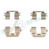 Zubehörsatz, Scheibenbremsbelag Vorderachse RAP BRAKES R-U0244 Bild Zubehörsatz, Scheibenbremsbelag Vorderachse RAP BRAKES R-U0244