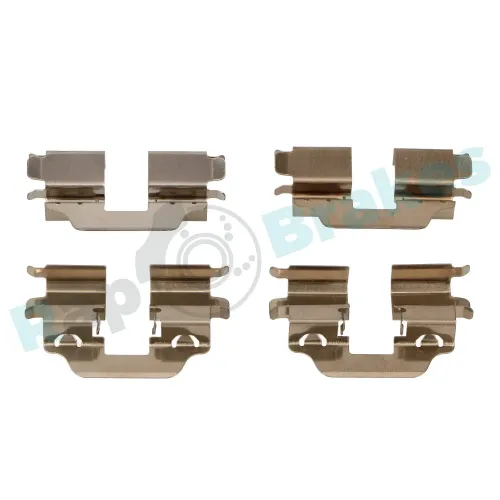 Zubehörsatz, Scheibenbremsbelag Hinterachse RAP BRAKES R-U0247 Bild Zubehörsatz, Scheibenbremsbelag Hinterachse RAP BRAKES R-U0247