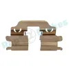 Zubehörsatz, Scheibenbremsbelag Hinterachse RAP BRAKES R-U0247 Bild Zubehörsatz, Scheibenbremsbelag Hinterachse RAP BRAKES R-U0247