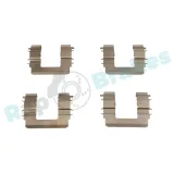 Zubehörsatz, Scheibenbremsbelag Vorderachse RAP BRAKES R-U0249