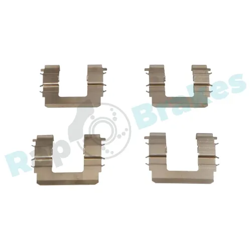 Zubehörsatz, Scheibenbremsbelag Vorderachse RAP BRAKES R-U0249 Bild Zubehörsatz, Scheibenbremsbelag Vorderachse RAP BRAKES R-U0249