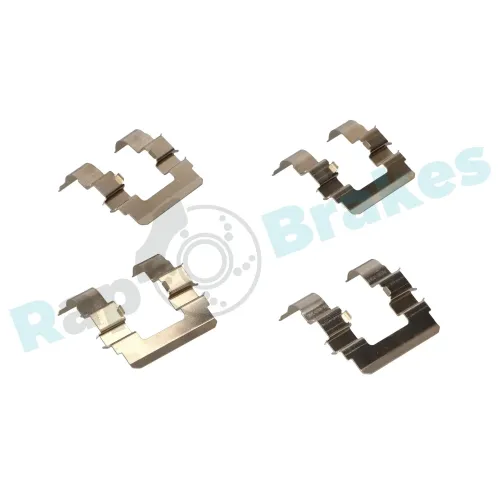 Zubehörsatz, Scheibenbremsbelag Vorderachse RAP BRAKES R-U0249 Bild Zubehörsatz, Scheibenbremsbelag Vorderachse RAP BRAKES R-U0249