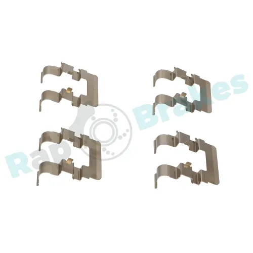 Zubehörsatz, Scheibenbremsbelag Vorderachse RAP BRAKES R-U0249 Bild Zubehörsatz, Scheibenbremsbelag Vorderachse RAP BRAKES R-U0249
