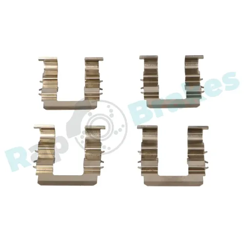 Zubehörsatz, Scheibenbremsbelag Vorderachse RAP BRAKES R-U0249 Bild Zubehörsatz, Scheibenbremsbelag Vorderachse RAP BRAKES R-U0249