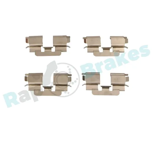 Zubehörsatz, Scheibenbremsbelag Vorderachse RAP BRAKES R-U0250 Bild Zubehörsatz, Scheibenbremsbelag Vorderachse RAP BRAKES R-U0250