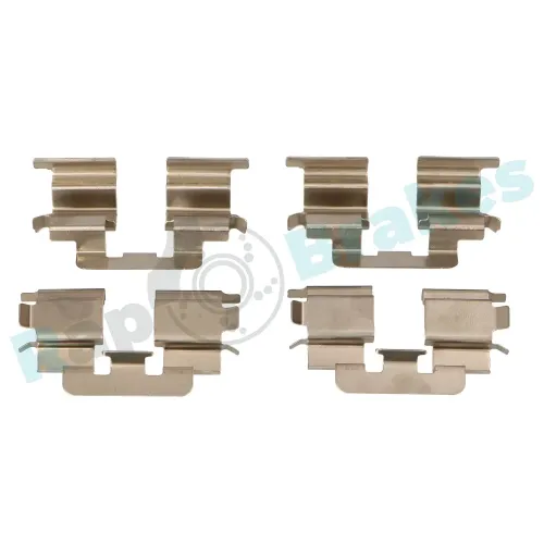 Zubehörsatz, Scheibenbremsbelag Vorderachse RAP BRAKES R-U0250 Bild Zubehörsatz, Scheibenbremsbelag Vorderachse RAP BRAKES R-U0250