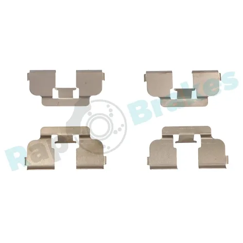 Zubehörsatz, Scheibenbremsbelag Vorderachse RAP BRAKES R-U0256 Bild Zubehörsatz, Scheibenbremsbelag Vorderachse RAP BRAKES R-U0256