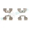 Zubehörsatz, Scheibenbremsbelag Vorderachse RAP BRAKES R-U0256 Bild Zubehörsatz, Scheibenbremsbelag Vorderachse RAP BRAKES R-U0256