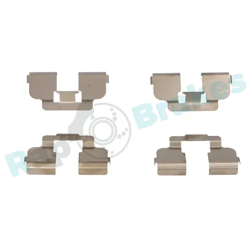 Zubehörsatz, Scheibenbremsbelag Vorderachse RAP BRAKES R-U0256 Bild Zubehörsatz, Scheibenbremsbelag Vorderachse RAP BRAKES R-U0256