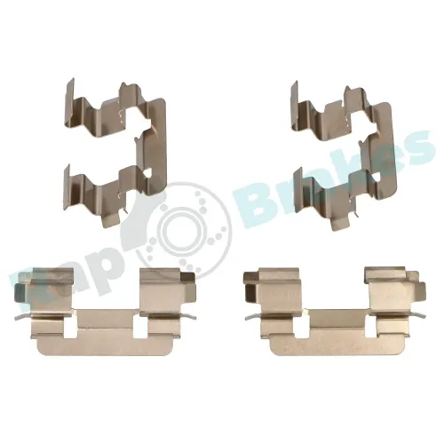Zubehörsatz, Scheibenbremsbelag Vorderachse RAP BRAKES R-U0261 Bild Zubehörsatz, Scheibenbremsbelag Vorderachse RAP BRAKES R-U0261