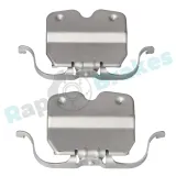 Zubehörsatz, Scheibenbremsbelag Vorderachse RAP BRAKES R-U0263