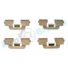 Zubehörsatz, Scheibenbremsbelag Hinterachse RAP BRAKES R-U0265 Bild Zubehörsatz, Scheibenbremsbelag Hinterachse RAP BRAKES R-U0265