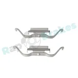 Zubehörsatz, Scheibenbremsbelag Vorderachse RAP BRAKES R-U0268