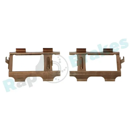 Zubehörsatz, Scheibenbremsbelag Vorderachse RAP BRAKES R-U0274 Bild Zubehörsatz, Scheibenbremsbelag Vorderachse RAP BRAKES R-U0274