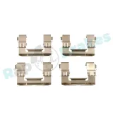 Zubehörsatz, Scheibenbremsbelag Vorderachse RAP BRAKES R-U0278