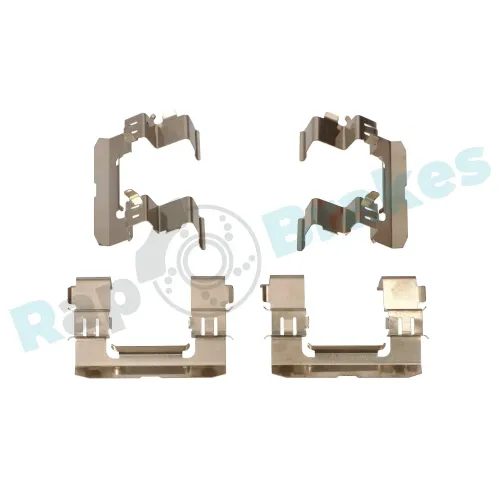 Zubehörsatz, Scheibenbremsbelag Vorderachse RAP BRAKES R-U0278 Bild Zubehörsatz, Scheibenbremsbelag Vorderachse RAP BRAKES R-U0278