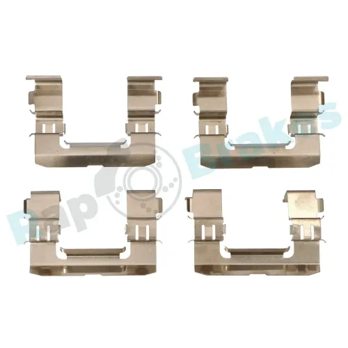 Zubehörsatz, Scheibenbremsbelag Vorderachse RAP BRAKES R-U0278 Bild Zubehörsatz, Scheibenbremsbelag Vorderachse RAP BRAKES R-U0278