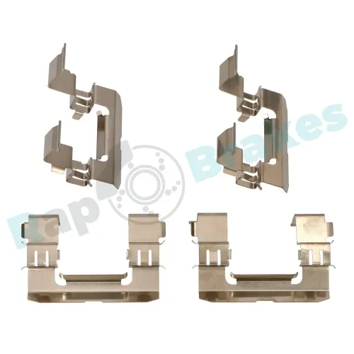 Zubehörsatz, Scheibenbremsbelag Vorderachse RAP BRAKES R-U0278 Bild Zubehörsatz, Scheibenbremsbelag Vorderachse RAP BRAKES R-U0278