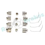 Zubehörsatz, Scheibenbremsbelag Vorderachse RAP BRAKES R-U0280