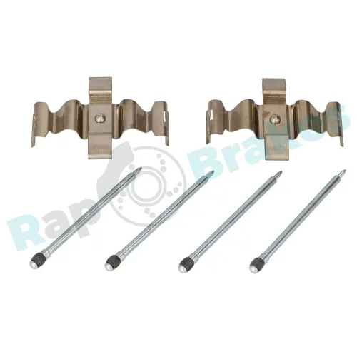 Zubehörsatz, Scheibenbremsbelag Vorderachse RAP BRAKES R-U0282 Bild Zubehörsatz, Scheibenbremsbelag Vorderachse RAP BRAKES R-U0282