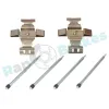 Zubehörsatz, Scheibenbremsbelag Vorderachse RAP BRAKES R-U0282 Bild Zubehörsatz, Scheibenbremsbelag Vorderachse RAP BRAKES R-U0282
