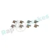 Zubehörsatz, Scheibenbremsbelag Hinterachse RAP BRAKES R-U0283 Bild Zubehörsatz, Scheibenbremsbelag Hinterachse RAP BRAKES R-U0283