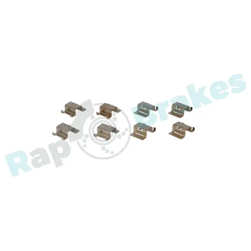 Zubehörsatz, Scheibenbremsbelag Hinterachse RAP BRAKES R-U0283 Bild Zubehörsatz, Scheibenbremsbelag Hinterachse RAP BRAKES R-U0283