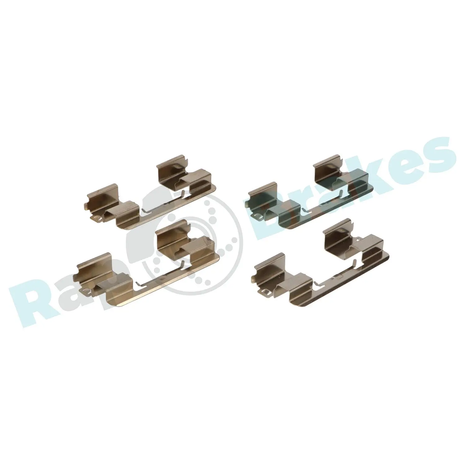 Zubehörsatz, Scheibenbremsbelag Hinterachse RAP BRAKES R-U0284