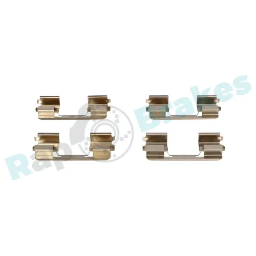 Zubehörsatz, Scheibenbremsbelag Hinterachse RAP BRAKES R-U0284 Bild Zubehörsatz, Scheibenbremsbelag Hinterachse RAP BRAKES R-U0284