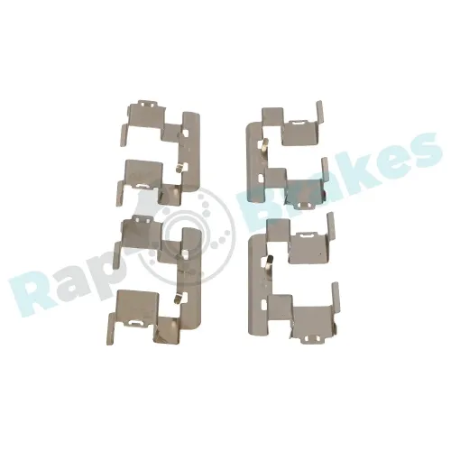 Zubehörsatz, Scheibenbremsbelag Hinterachse RAP BRAKES R-U0284 Bild Zubehörsatz, Scheibenbremsbelag Hinterachse RAP BRAKES R-U0284