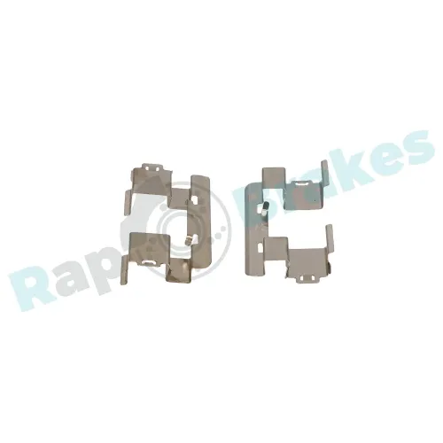 Zubehörsatz, Scheibenbremsbelag Hinterachse RAP BRAKES R-U0284 Bild Zubehörsatz, Scheibenbremsbelag Hinterachse RAP BRAKES R-U0284