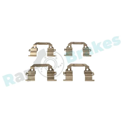 Zubehörsatz, Scheibenbremsbelag Vorderachse RAP BRAKES R-U0285 Bild Zubehörsatz, Scheibenbremsbelag Vorderachse RAP BRAKES R-U0285